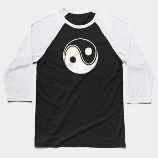 Yinyang Balance Zen Harmony Meditation Spiritual Baseball T-Shirt